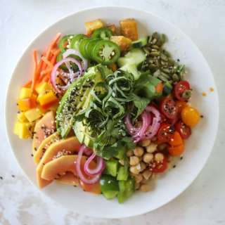 Spicy Rainbow Salad