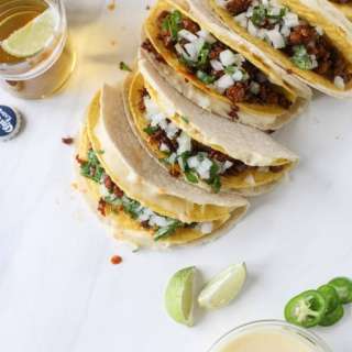 Queso Fundido Tacos
