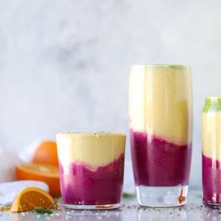 Layered Immunity Boosting Smoothie