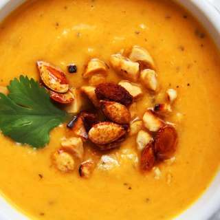 Curried Butternut Squash Soup Recipe