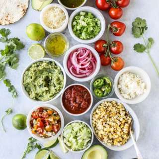 Let's Set Up a Taco Bar for Father's Day.