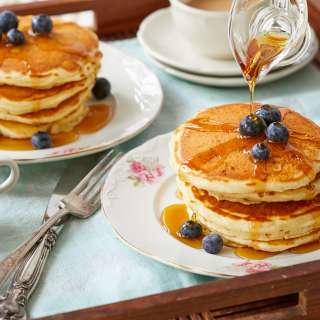 Buttermilk Pancakes for Two Recipe