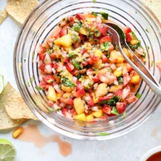 Passionfruit Strawberry Salsa