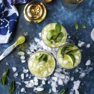 Matcha Ginger Kombucha Fizz