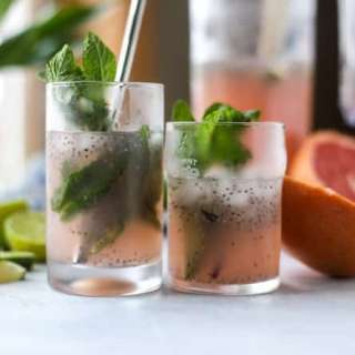 Grapefruit Mint Chia Refresher