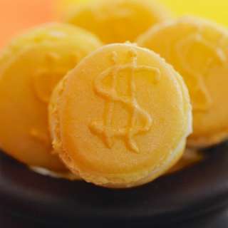 French Macaron Pots of Gold for St. Patrick's Day