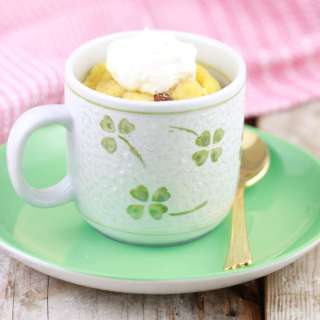 Microwave Bread & Butter Pudding in a Mug