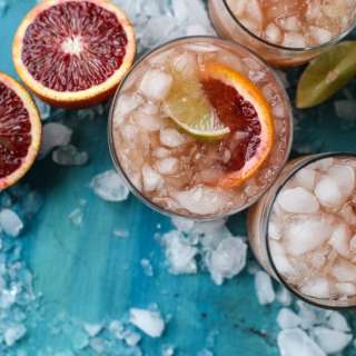 Blood Orange Tequila Fizz