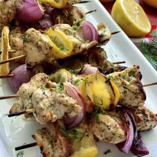 Greek Chicken Kabobs
