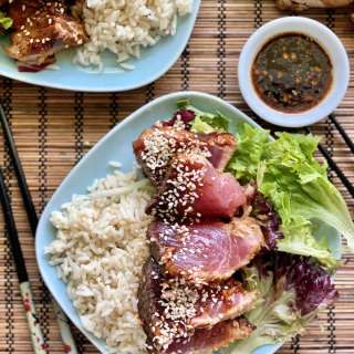 Sesame Ginger Ahi Tuna Steaks