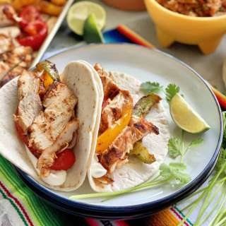 Grilled Chicken Fajitas