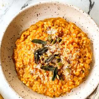 Baked Pumpkin Risotto