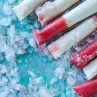 Lava Flow Cocktail Pops