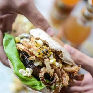 Blue Cheese Portobello Burgers