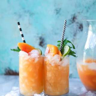 Pineapple Peach Agua Fresca