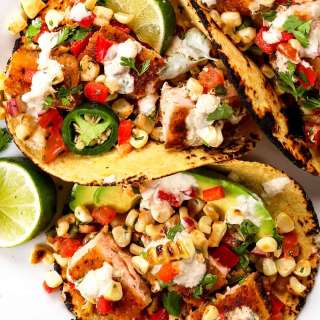Easy Salmon Fish Tacos