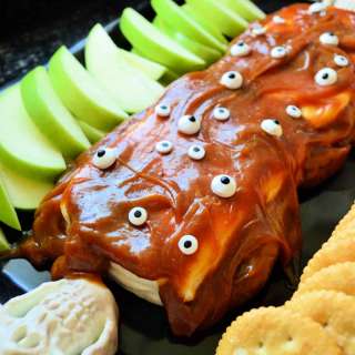 Monster Cream Cheese Caramel Apple Dip