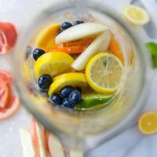 Meyer Lemon Shandy Sangria