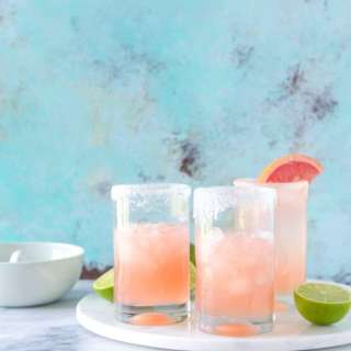 Palomas with Salty Chili Sugar