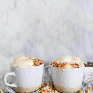 Homemade Coconut Lattes