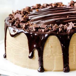 Salted Caramel Milk Chocolate Cake