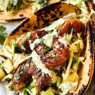 Spicy Shrimp Tacos