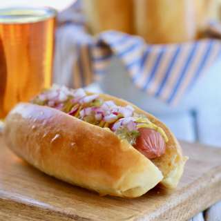 Easy Homemade Hot Dog Buns Recipe