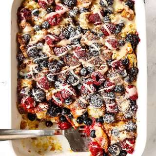 Croissant Breakfast Casserole