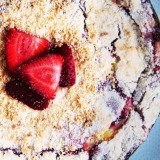 Strawberry Coffee Cake