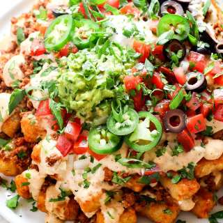 Totchos (Tater Tot Nachos)