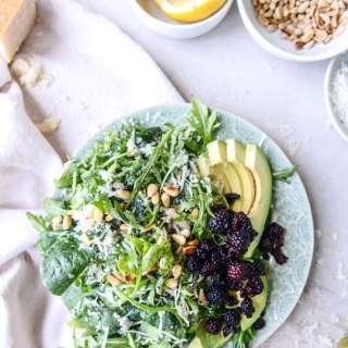 Arugula Kale Reggiano Salad