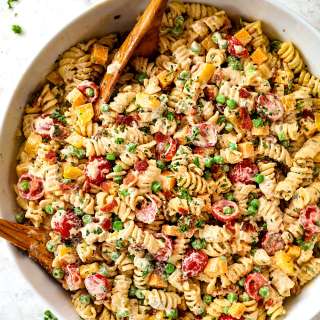 Bacon Ranch Pasta Salad