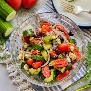 Greek Cucumber Salad