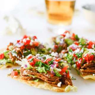 Pulled Pork Tostadas