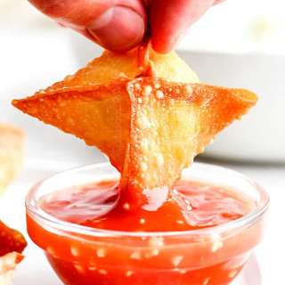 Pineapple Cream Cheese Wontons