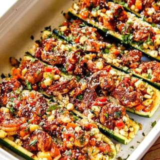 Stuffed Zucchini Boats