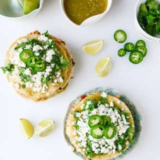 Roasted Chipotle Chicken Taco Stacks