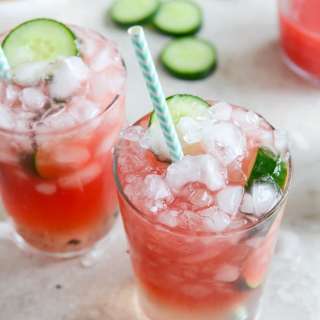 Watermelon Ginger Sparklers