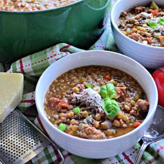 Sausage and Lentil Soup