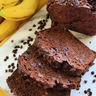 Double Chocolate Banana Bread