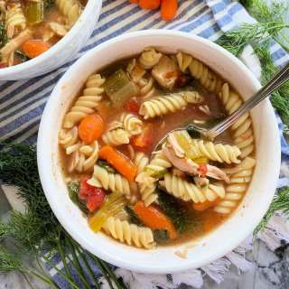 Rotisserie Chicken Noodle Soup