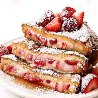Stuffed French Toast with Cream Cheese