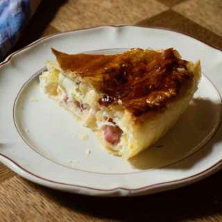 Bacon and Egg Pie