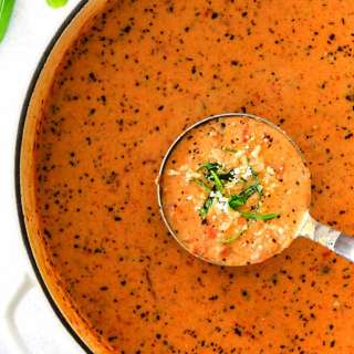 Creamy Tomato Basil Bisque