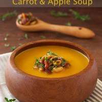 Coconut Curry Carrot and Apple Soup