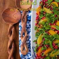 Orange, Pomegranate and Roasted Beet Salad