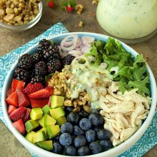 Chicken and Fresh Berry Salad