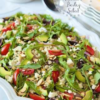 Greek-Style Avocado and Barley Salad