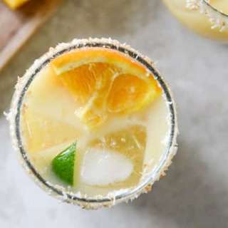 Coconut Creamsicle Margaritas