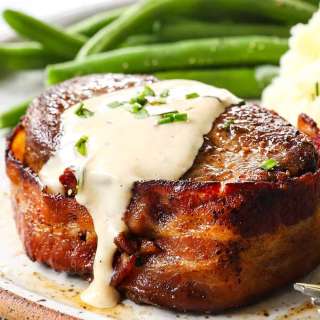 Bacon Wrapped Filet Mignon